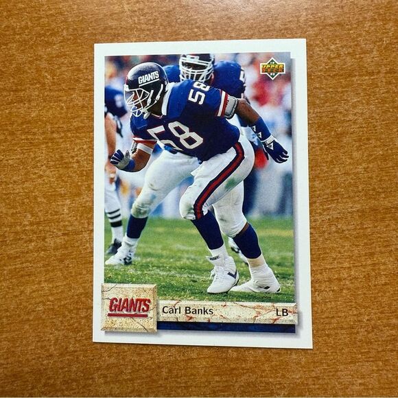 New York Giants Linebacker Trading Card - Picture 1 of 3